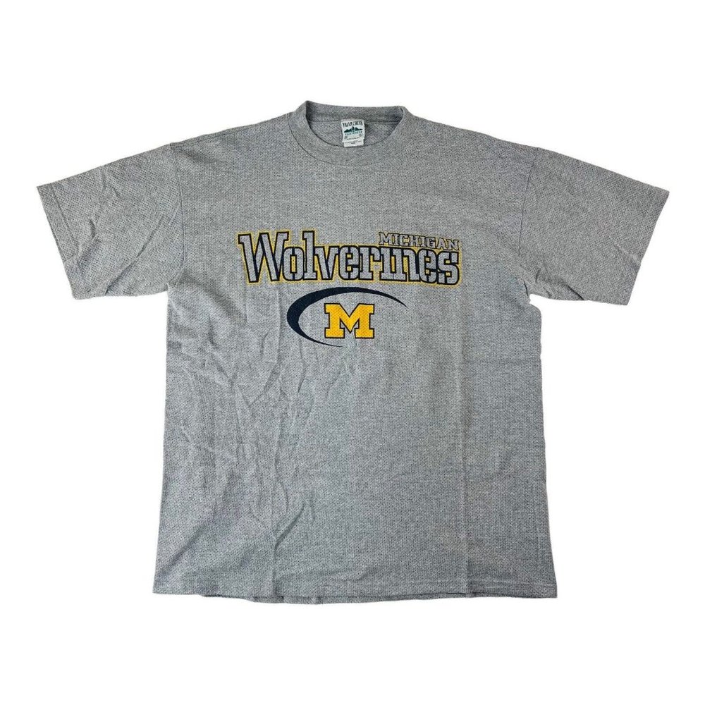 Briar Creek Sportswear‎ Gray Michigan Wolverines Short Sleeve T-Shirt Size XL